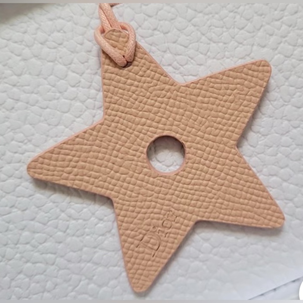 Dior Star-Shaped PINK Bag Charm/Accessory